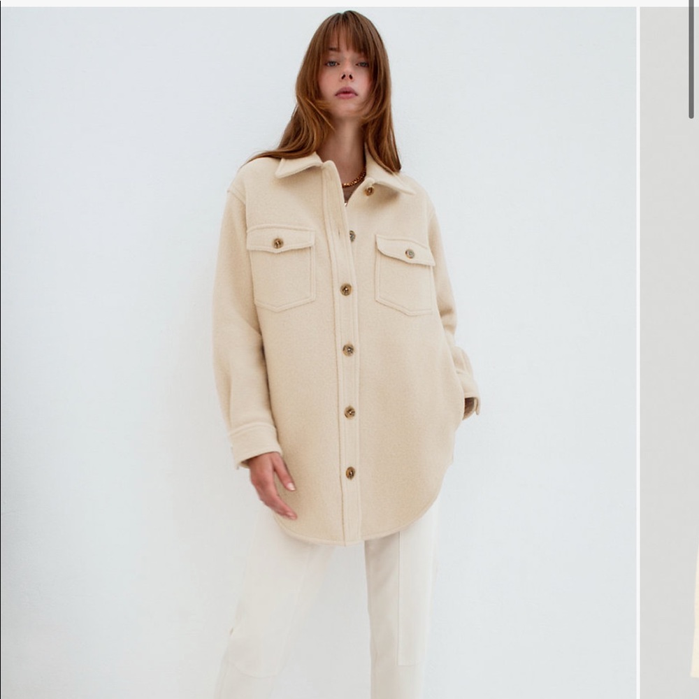 Wilfred Free The Ganna Shirt Jacket from Aritzia